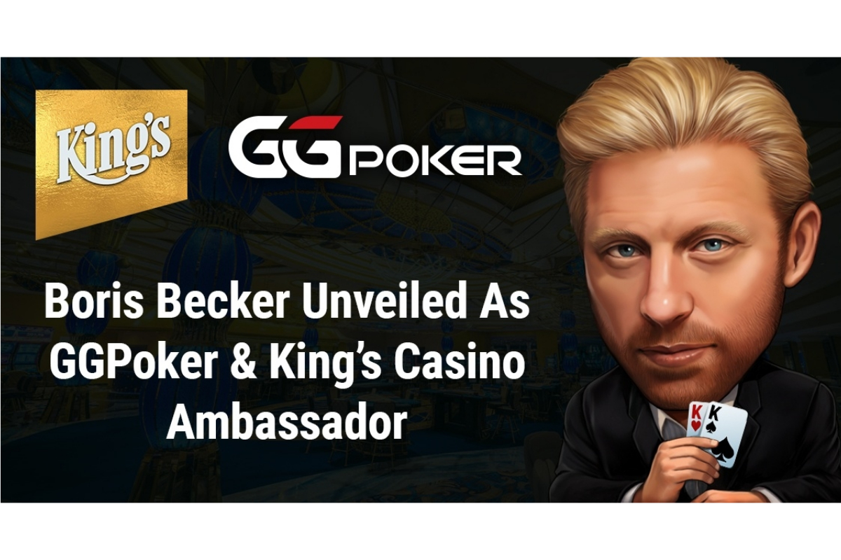 Boris Becker Unveiled As Ambassador Of New GGPoker & King's Partnership