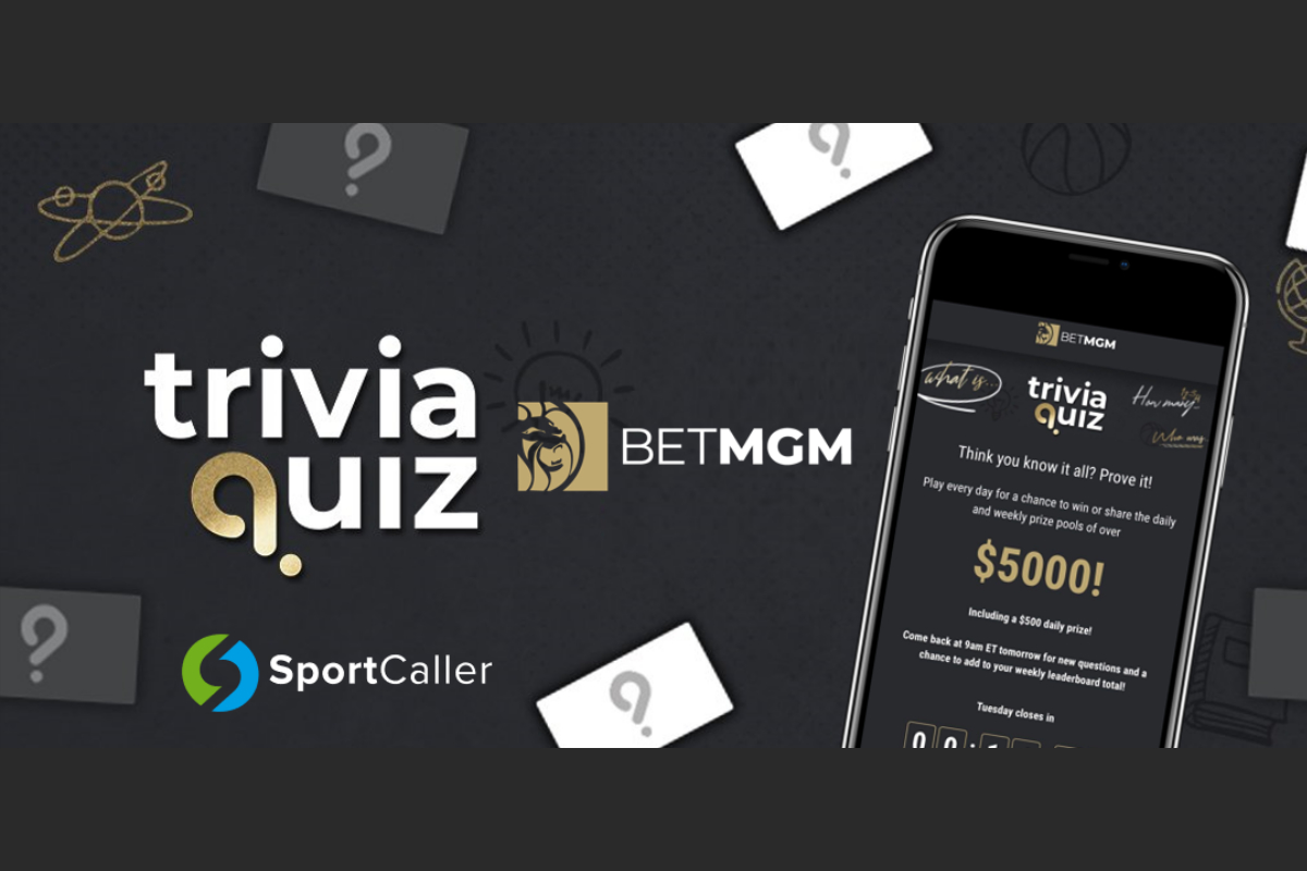 SportCaller rolls out Trivia Quizzes for BetMGM to maintain fan engagement