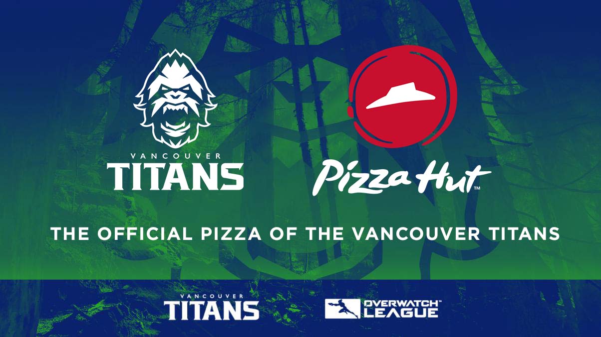 Vancouver Titans Partners with Pizza Hut Canada