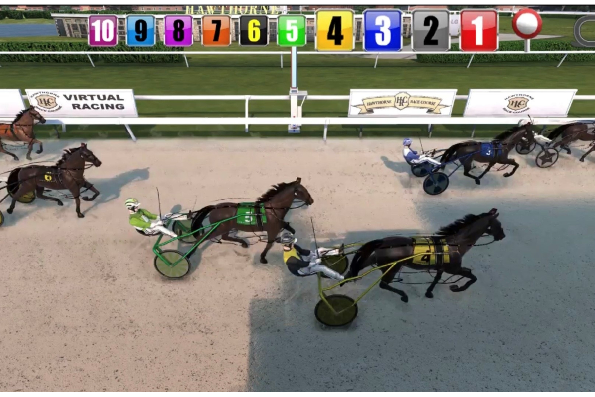 Hawthorne goes live with new concept in pari-mutuel virtual racing products