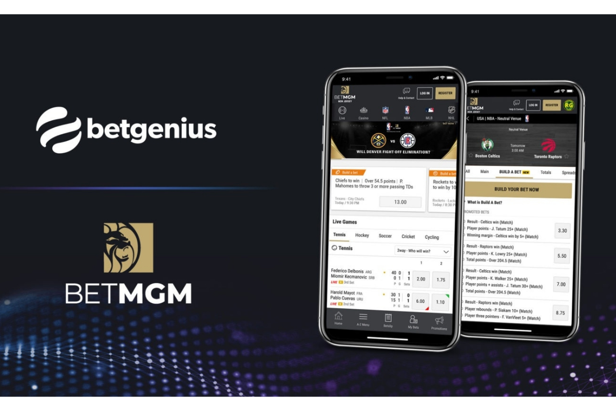 BetMGM unveils new Parlay Builder product for U.S. sports in expanded Genius Sports deal
