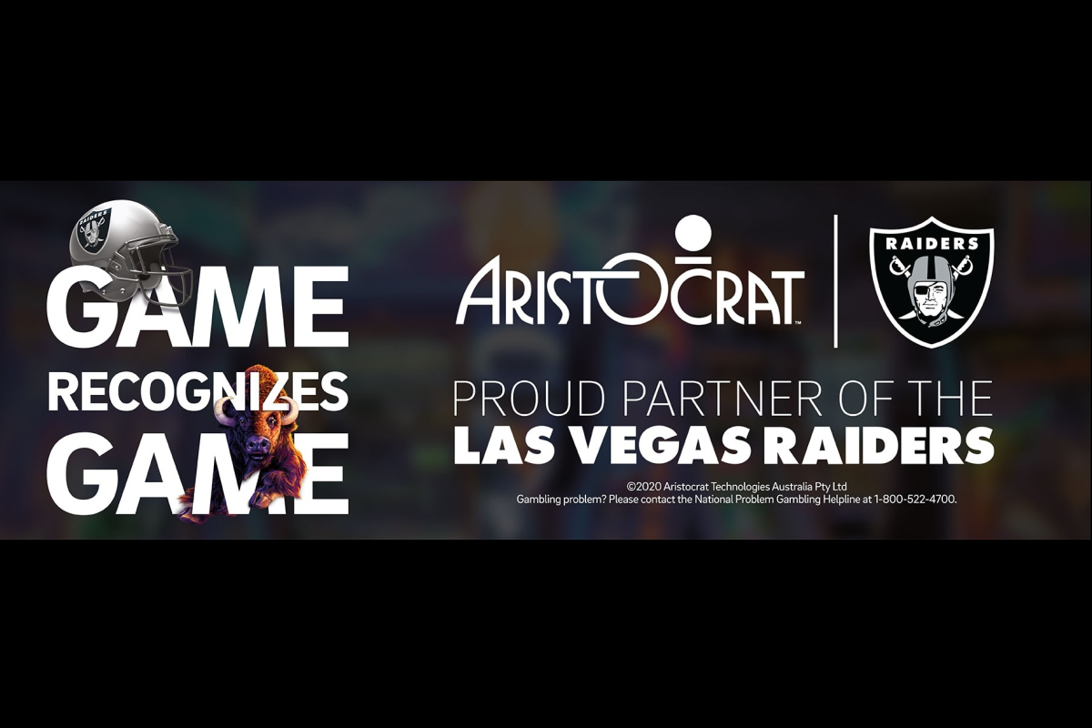 Aristocrat Technologies, Inc. Named an Official Partner of the Las Vegas Raiders and Allegiant Stadium