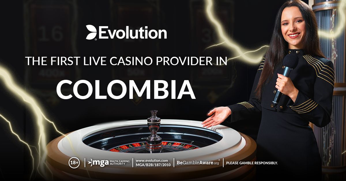 Evolution enters Colombian market as the first Live Casino provider