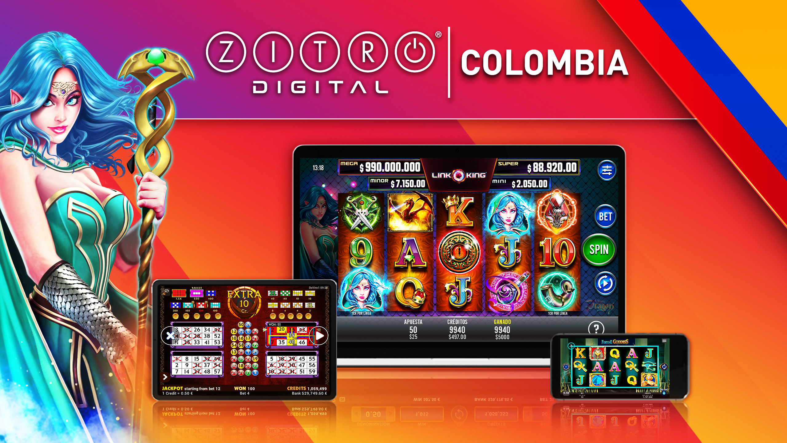 ZITRO DIGITAL READY TO SUCCEED IN ONLINE CASINOS IN COLOMBIA