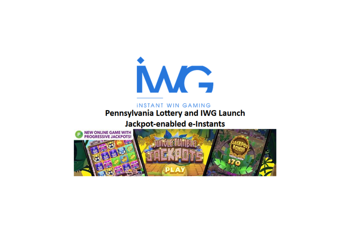 Pennsylvania Lottery and IWG Launch Jackpot-enabled e-Instants