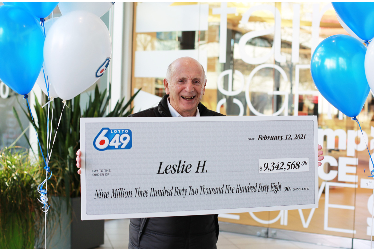 “Holy Moly”: West Vancouver Man does a Double Take after $9.3 Million Lotto 6/49 Jackpot Win