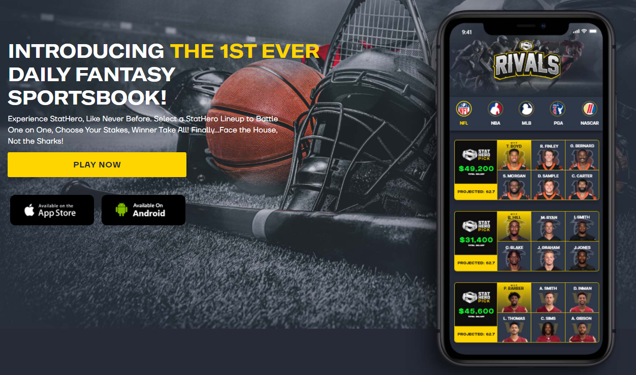 StatHero Introduces Rivals: The First Ever Daily Fantasy Sportsbook