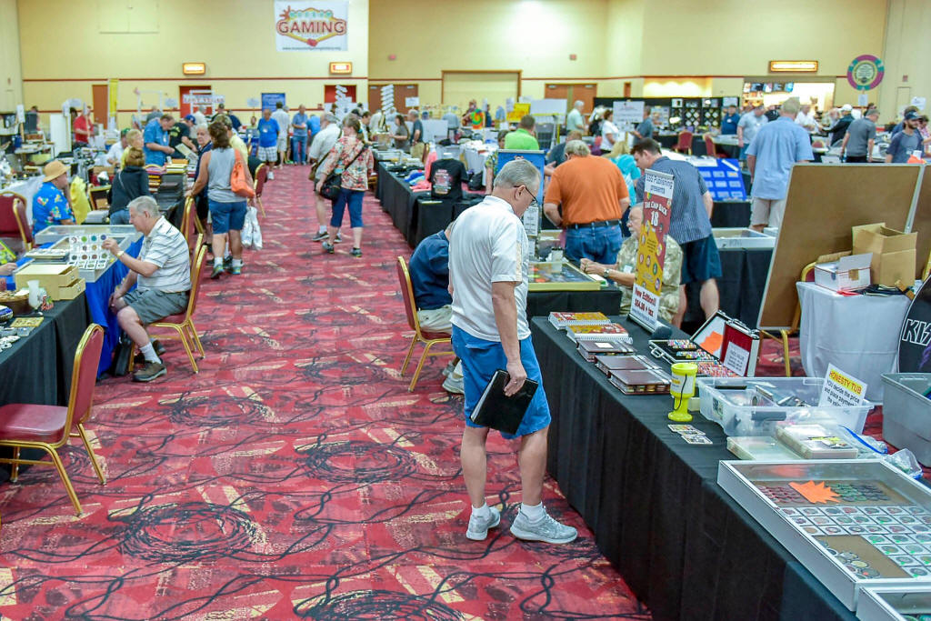 Casino Collectibles Show Features Gaming History Celebrities