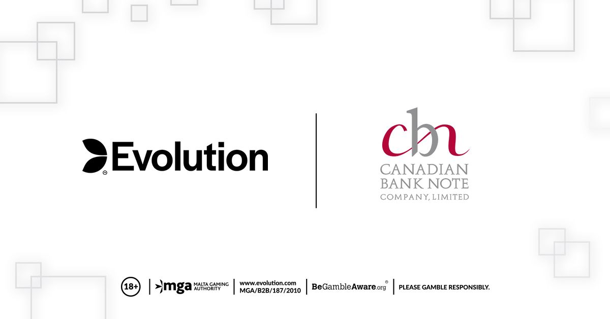 EVOLUTION ANNOUNCES PARTNERSHIP WITH CANADIAN BANK NOTE COMPANY, LIMITED