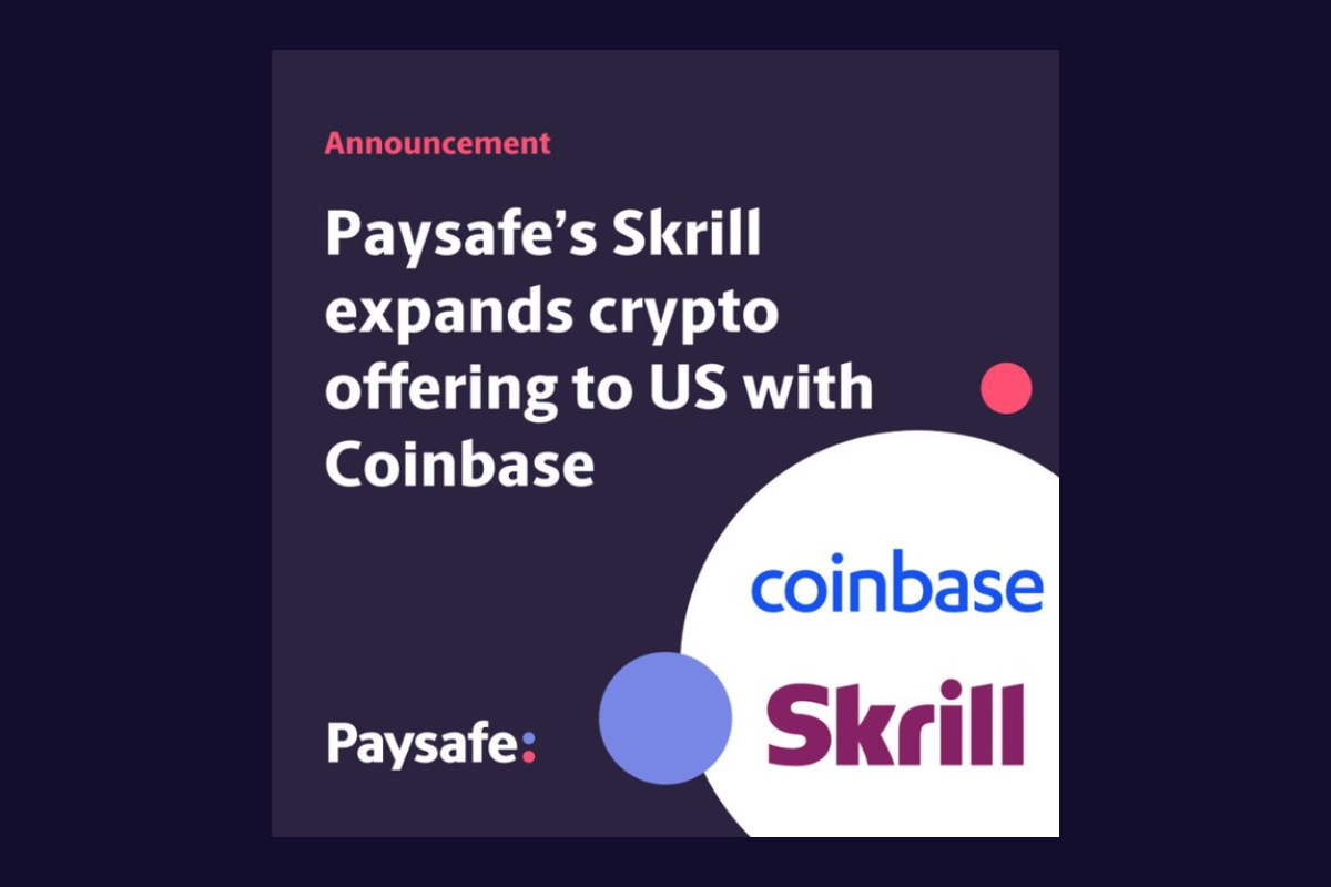 Skrill expands crypto offering to US with Coinbase