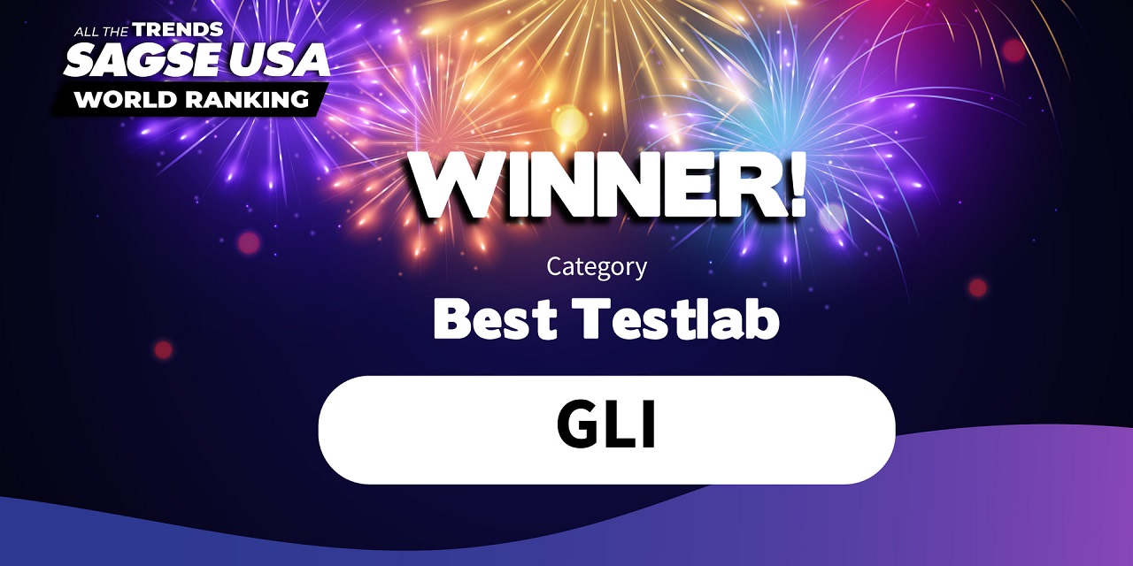 Gaming Laboratories International (GLI®) Named Best Test Lab in SAGSE Europe Awards 2020 and SAGSE USA Awards 2020