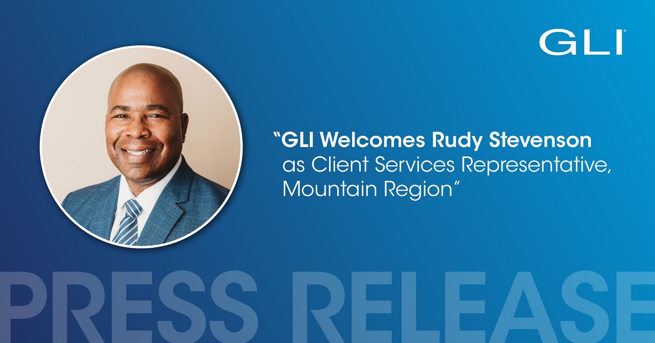 GLI Names Technology Authority Rudy Stevenson New Client Services Representative