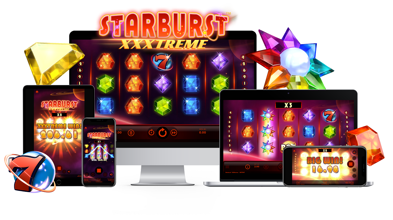 NetEnt ready for lift off as it launches Starburst™ XXXtreme