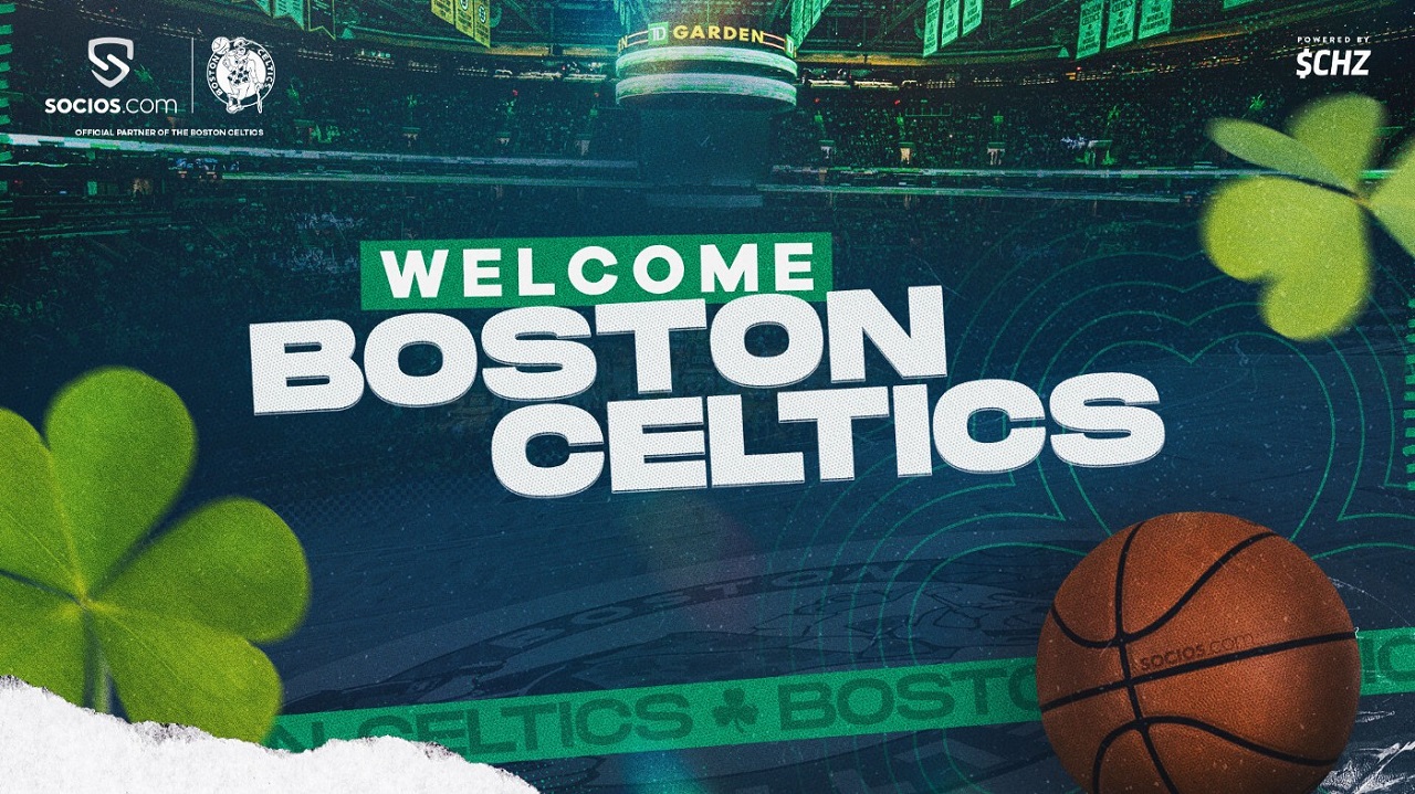 Boston Celtics Announce Official Partnership With Socios.Com