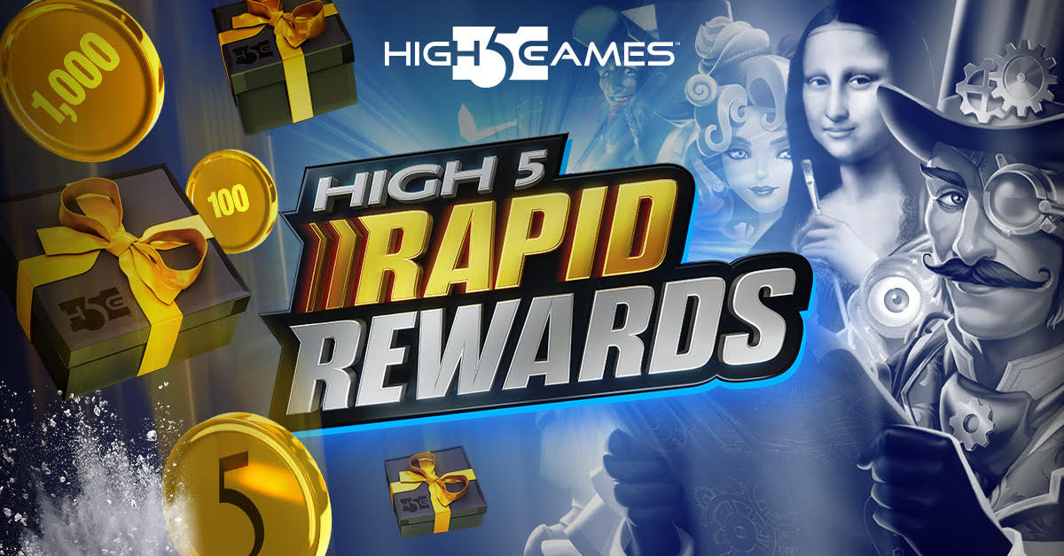 High 5 Games Engages More Players With Rollout of Rapid Rewards