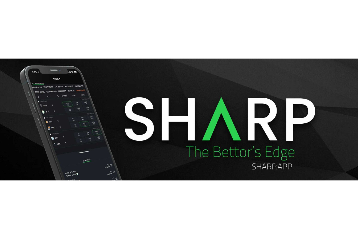Sharp, A New Sports Betting App Focused on Empowering Bettors Through Advanced Education, Officially Launches