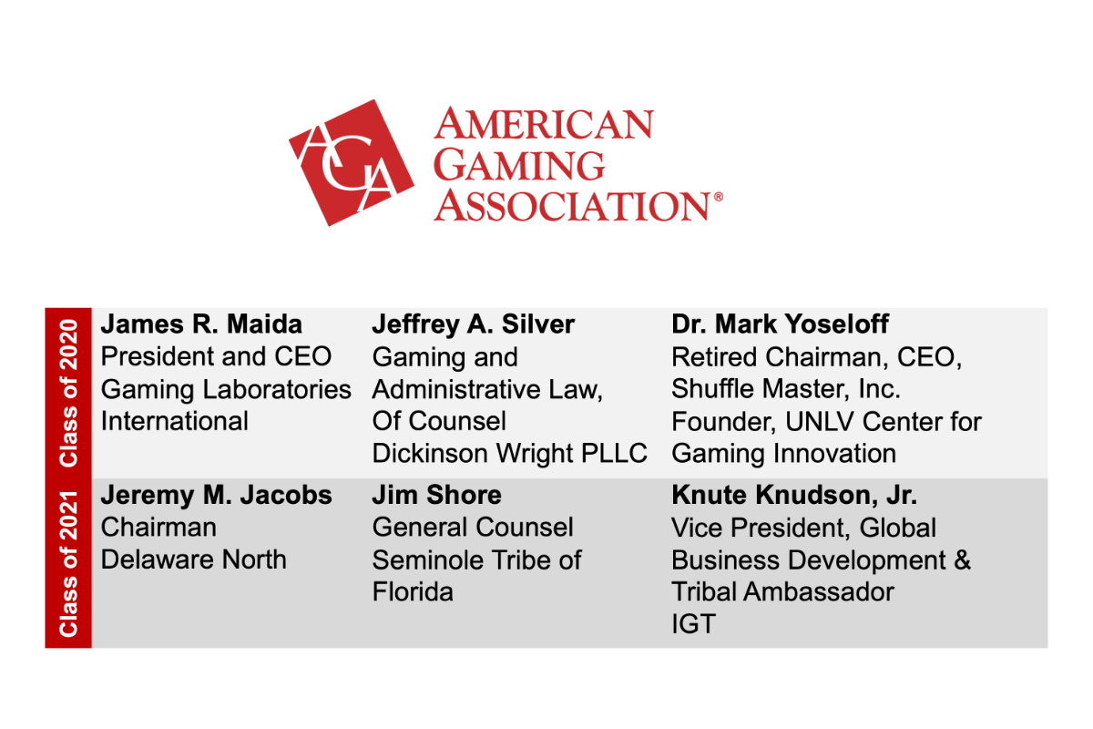 American Gaming Association Announces Gaming Hall of Fame Inductees