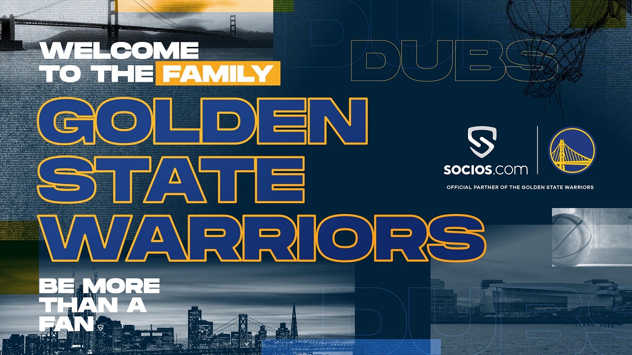 Golden State Warriors Join Socios.Com’s Global Fan Engagement Network