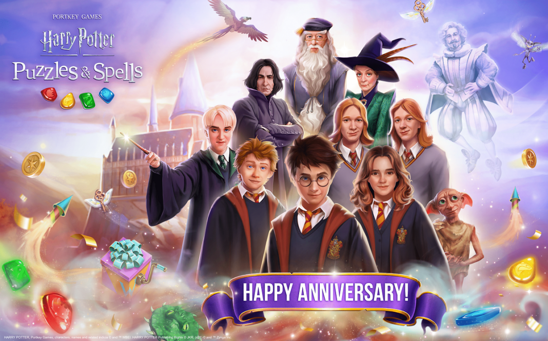 Zynga’s Magical Match3 Mobile Game, Harry Potter Puzzles & Spells