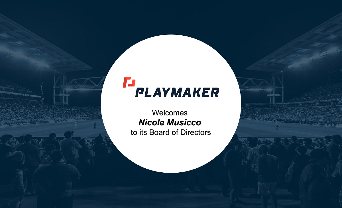 PLAYMAKER APPOINTS NICOLE MUSICCO TO ITS BOARD OF DIRECTORS