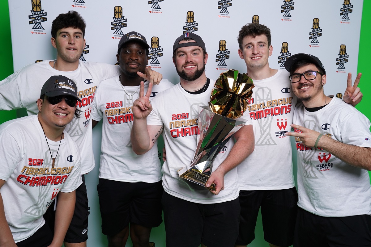 WIZARDS DISTRICT GAMING WINS SECOND CONSECUTIVE CHAMPIONSHIP IN THE 2021 NBA 2K LEAGUE FINALS DELIVERED WITH DOORDASH