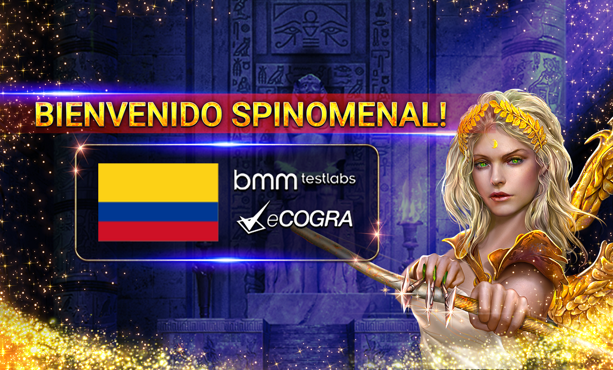 Spinomenal games are now certified for Colombia!