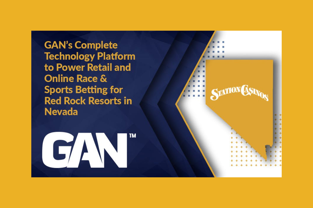GAN’s Complete Technology Platform to Power Retail and Online Race & Sports Betting for Red Rock Resorts in Nevada