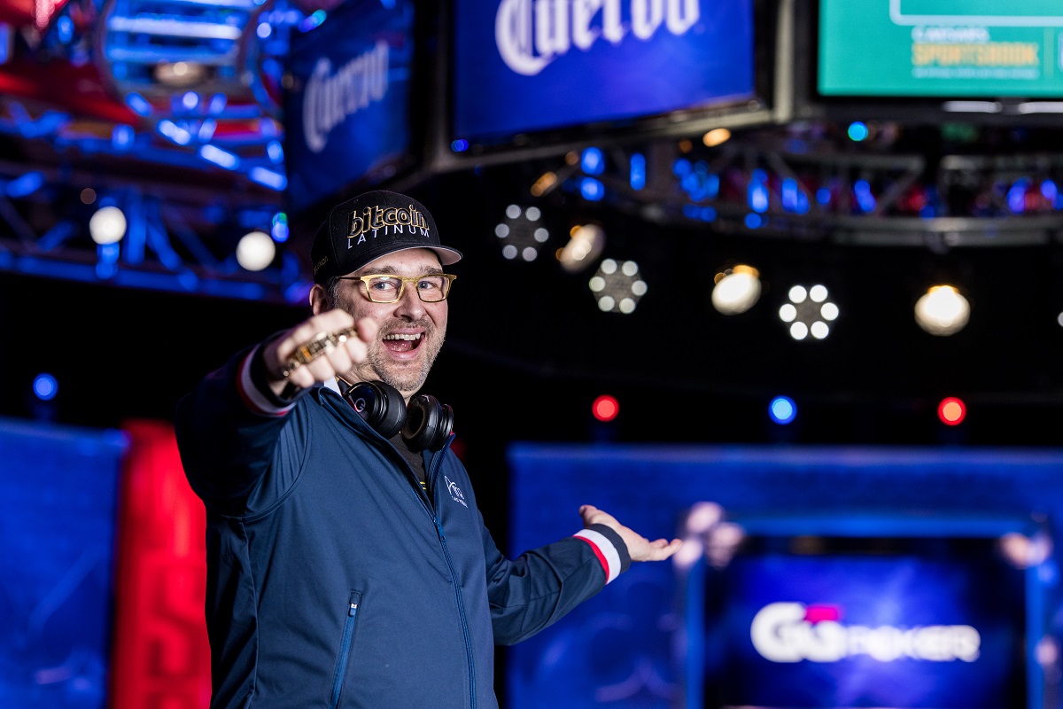 POKER LEGEND PHIL HELLMUTH AWARDED 16TH WSOP® GOLD BRACELET WITH RARE CEREMONY APPEARANCE