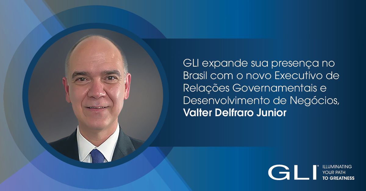 Gaming Laboratories International (GLI®) Expands Presence in Brazil with New Government Relations and Business Development Executive, Valter Delfraro Junior
