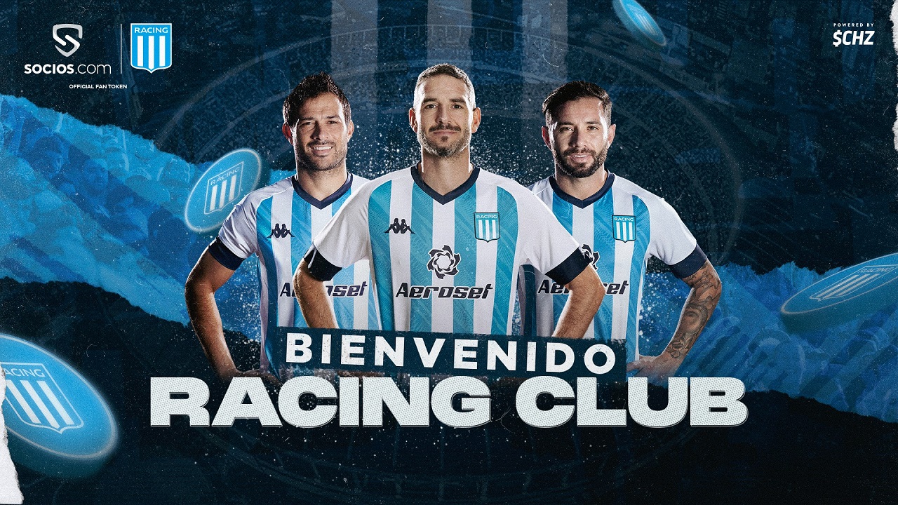 Racing Club Partners With Chiliz To Launch Its Official Fan Token On Socios.Com