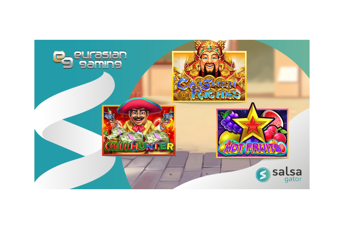 Salsa Technology launches Eurasian Gaming titles on aggregator platform