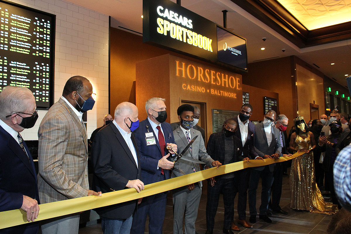 Horseshoe Casino Baltimore Celebrates Opening of Caesars Sportsbook