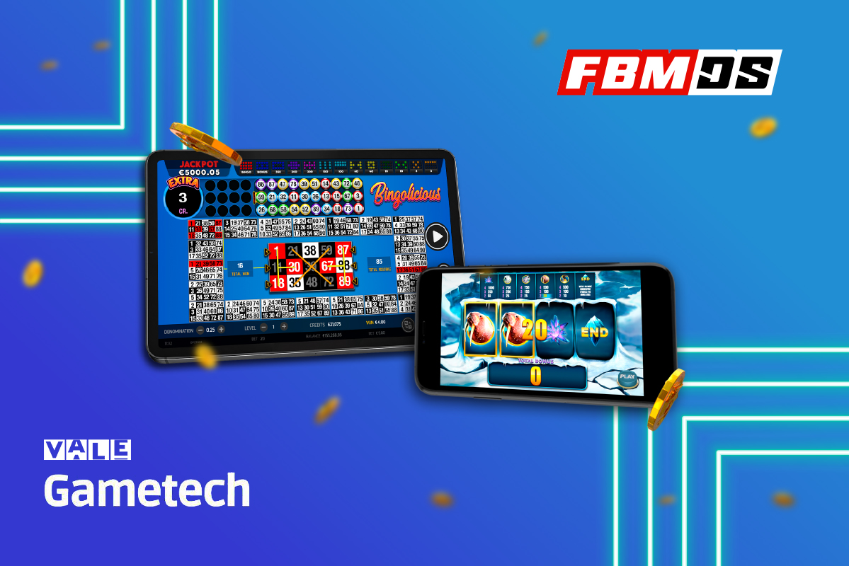 FBMDS joins forces with Gametech and makes its portfolio available at Vale Casino