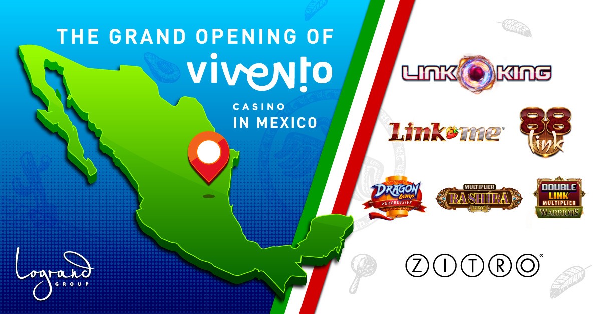 VIVENTO CASINO OPENS ITS DOORS IN MEXICO WITH ZITRO’S GAMES AS EXCEPTIONAL PROTAGONISTS
