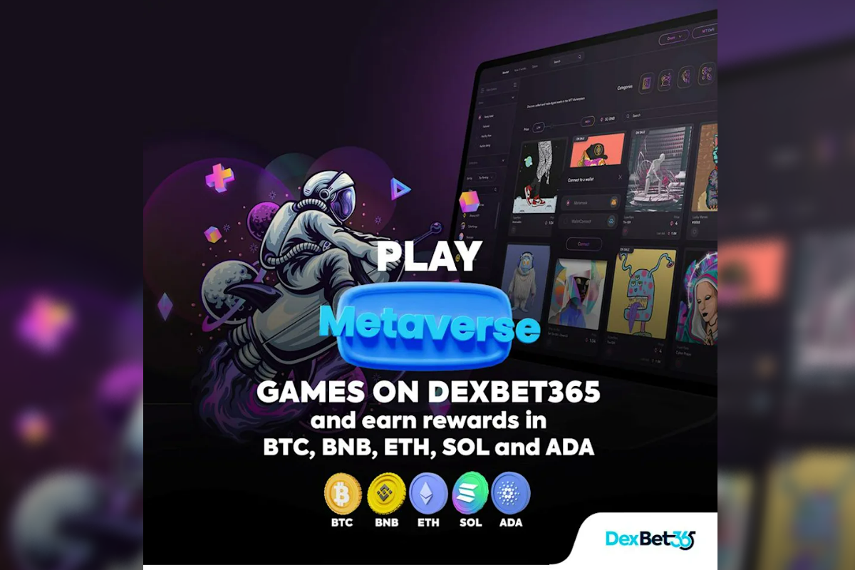 Cardano’s DB365 Launches the first cross chain Metaverse play to earn, prediction and sportsbook platform