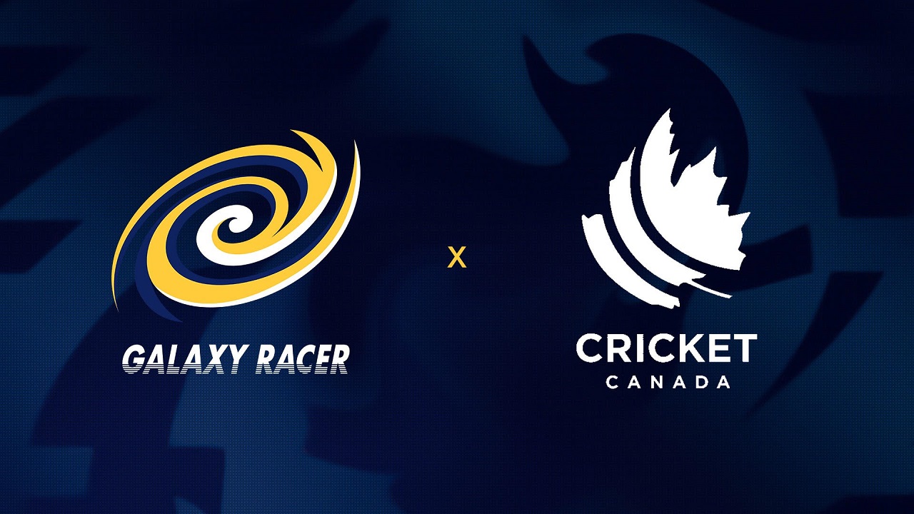 Galaxy Racer, the global leader in esports, announced as official sponsor for Canadian National Cricket Team ahead of ICC Men's T20 World Cup Qualifier