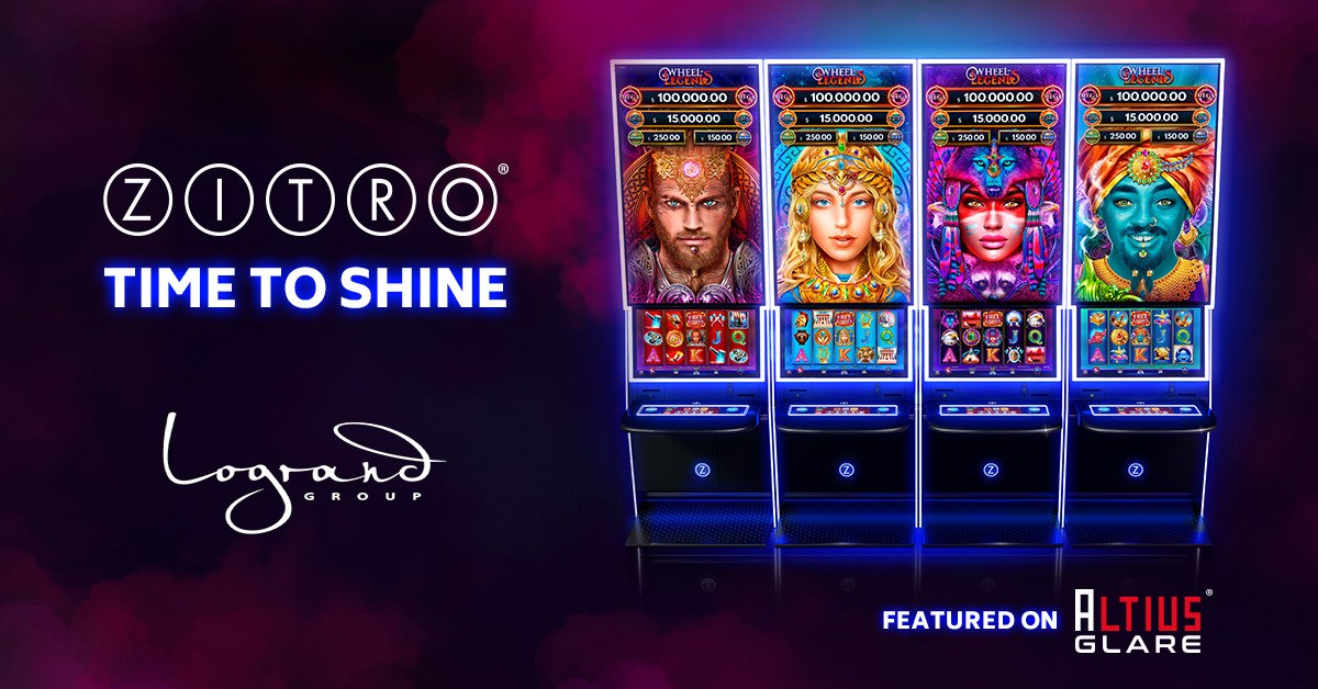 LOGRAND GROUP ADDS ZITRO’S BRAND-NEW GLARE FAMILY TO THEIR CASINOS