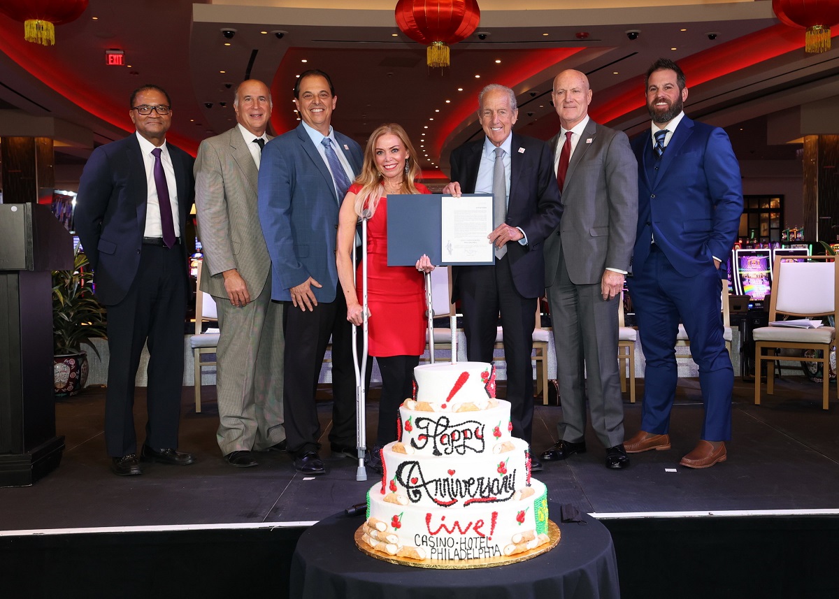 THE CORDISH COMPANIES CELEBRATES FIRST ANNIVERSARY OF LIVE! CASINO & HOTEL PHILADELPHIA; CONTRIBUTES MORE THAN $325 MILLION TO LOCAL AND STATE ECONOMY