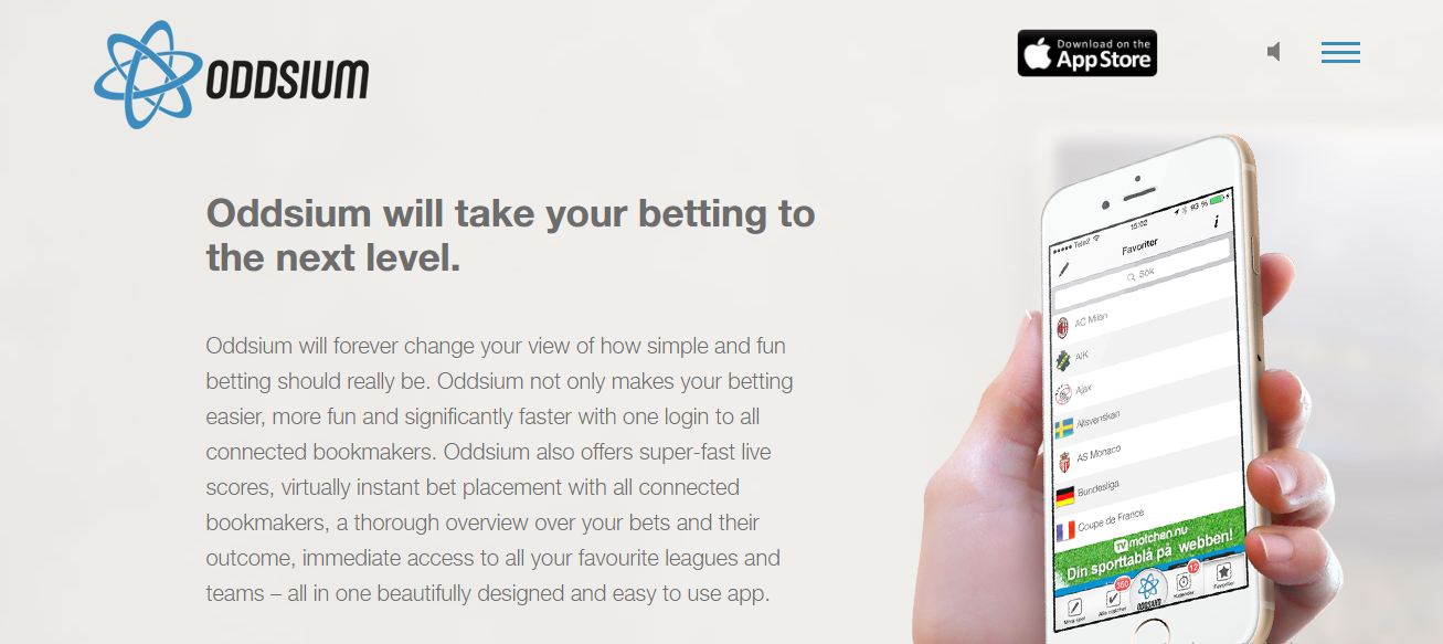 ODDSIUM SET TO LAUNCH INNOVATIVE AGGREGATOR APP IN FIRST QUARTER FOR SIMPLIFIED AND SMARTER SPORTS BETTING