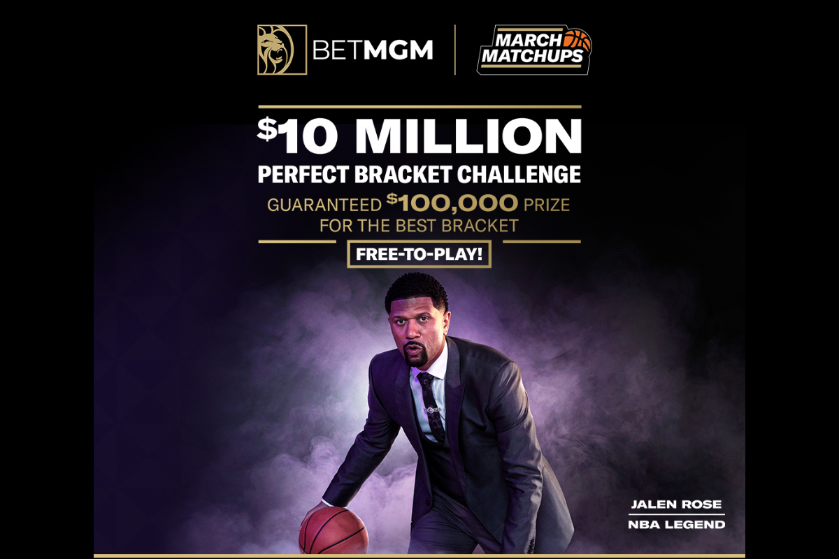 Fwd: BetMGM Unveils $10 Million Bracket Challenge for March Matchups