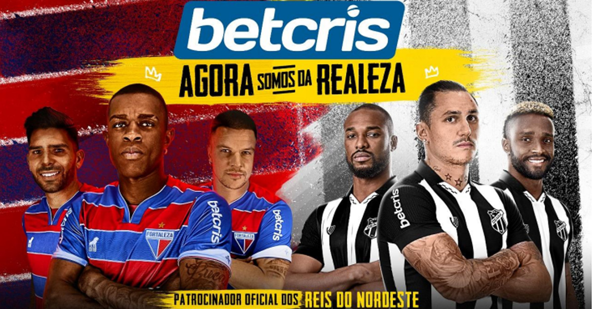 Betcris official sponsor of Ceará and Fortaleza, big clubs in the Northeast of Brazil