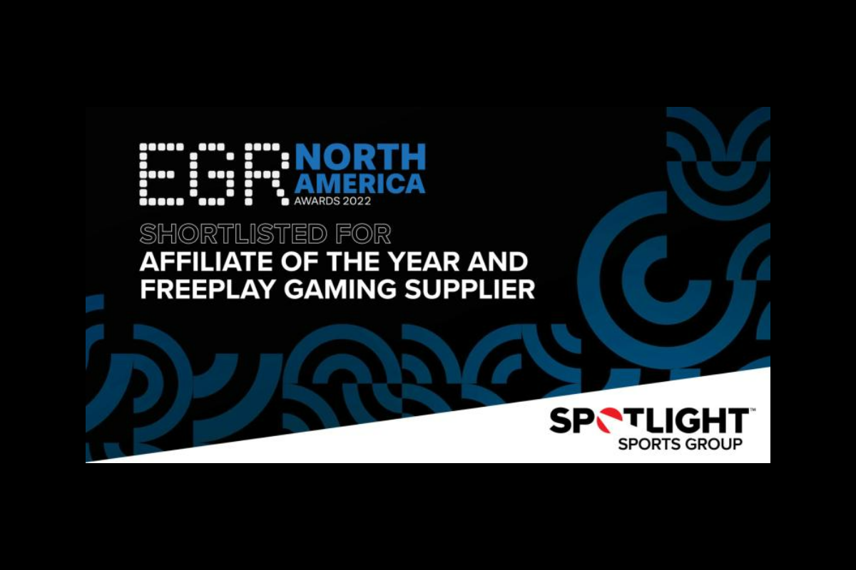 SPOTLIGHT SPORTS GROUP NOMINATED FOR TWO EGR NORTH AMERICA AWARDS