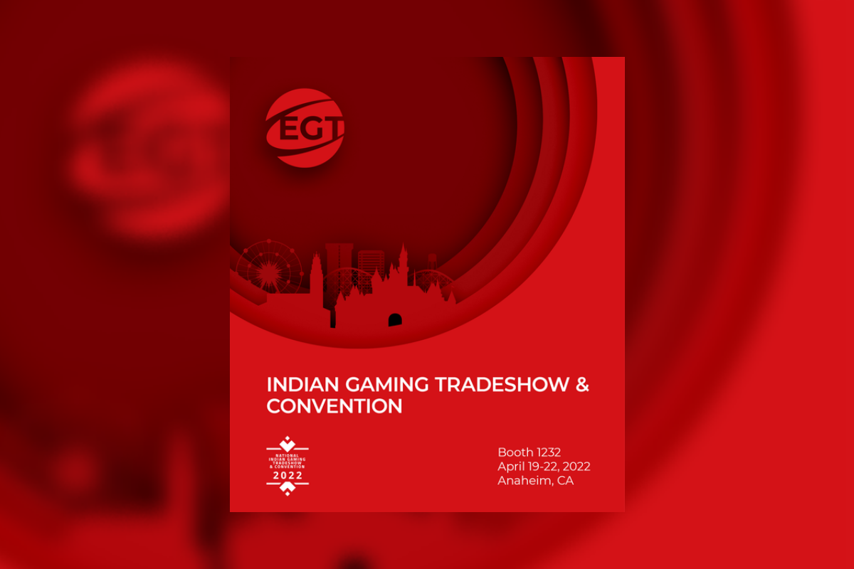 EGT will demonstrate a special selection of innovative gaming solutions at NIGA Indian Gaming 2022