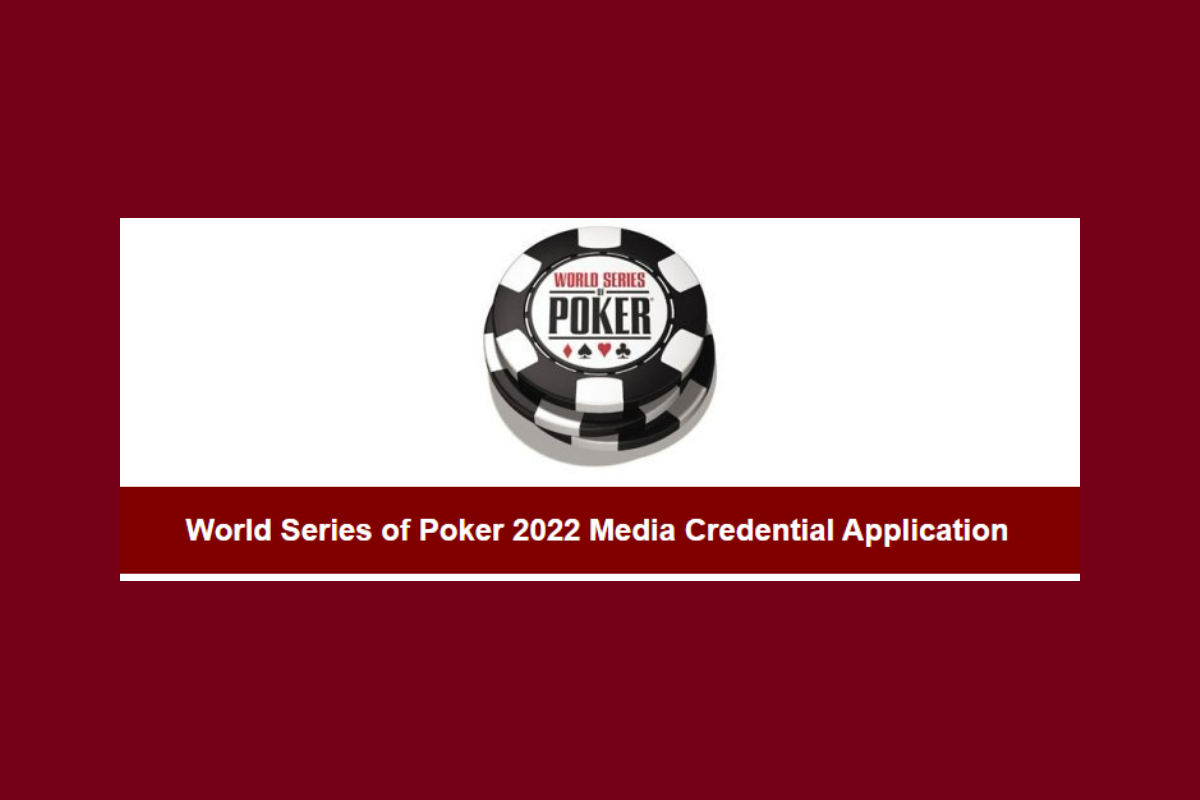 Media Credential Applications Now Open for 53rd Annual World Series of Poker