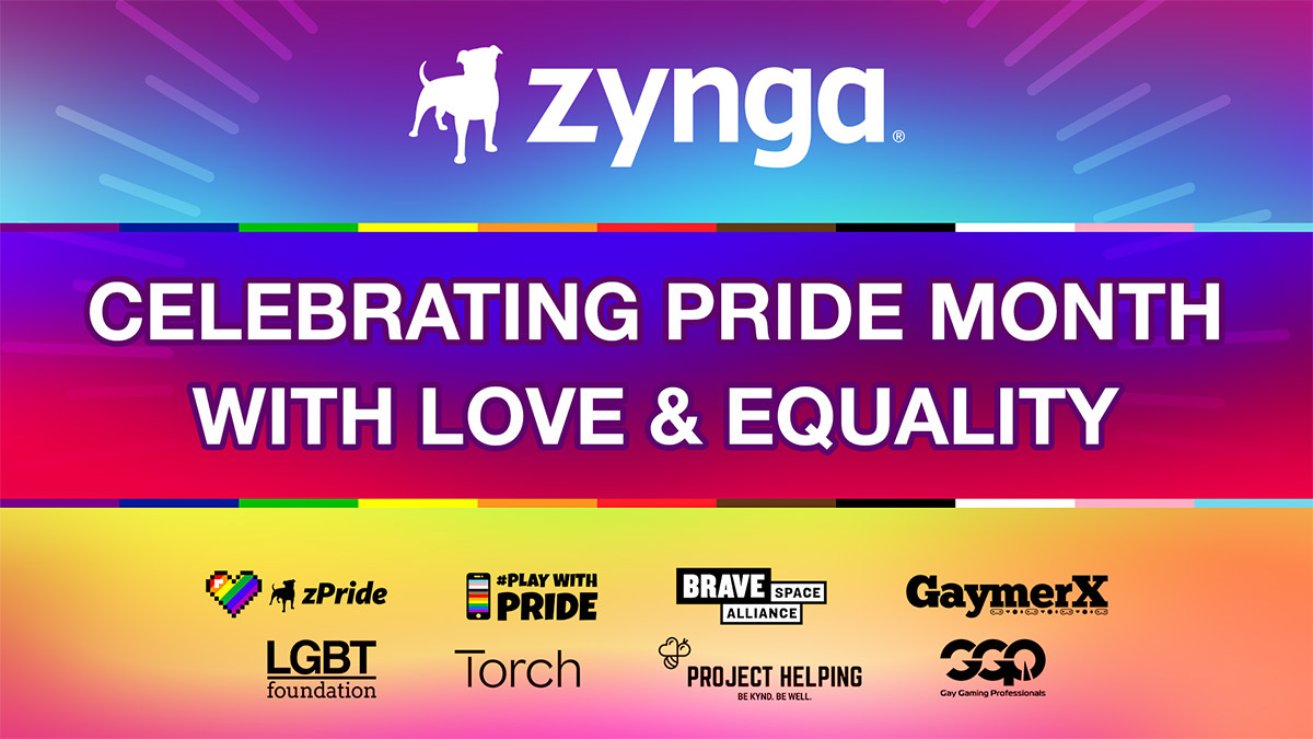 Zynga to Celebrate Pride Month With LGBTQIA2S+ Inclusive In-Game Events, Social Spotlights and More