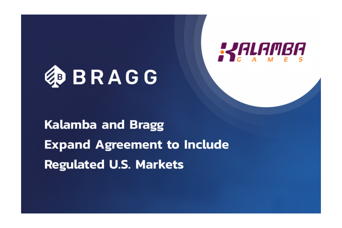 Kalamba Games and Bragg Gaming Group Expand Agreement to Include Regulated U.S. iGaming Markets