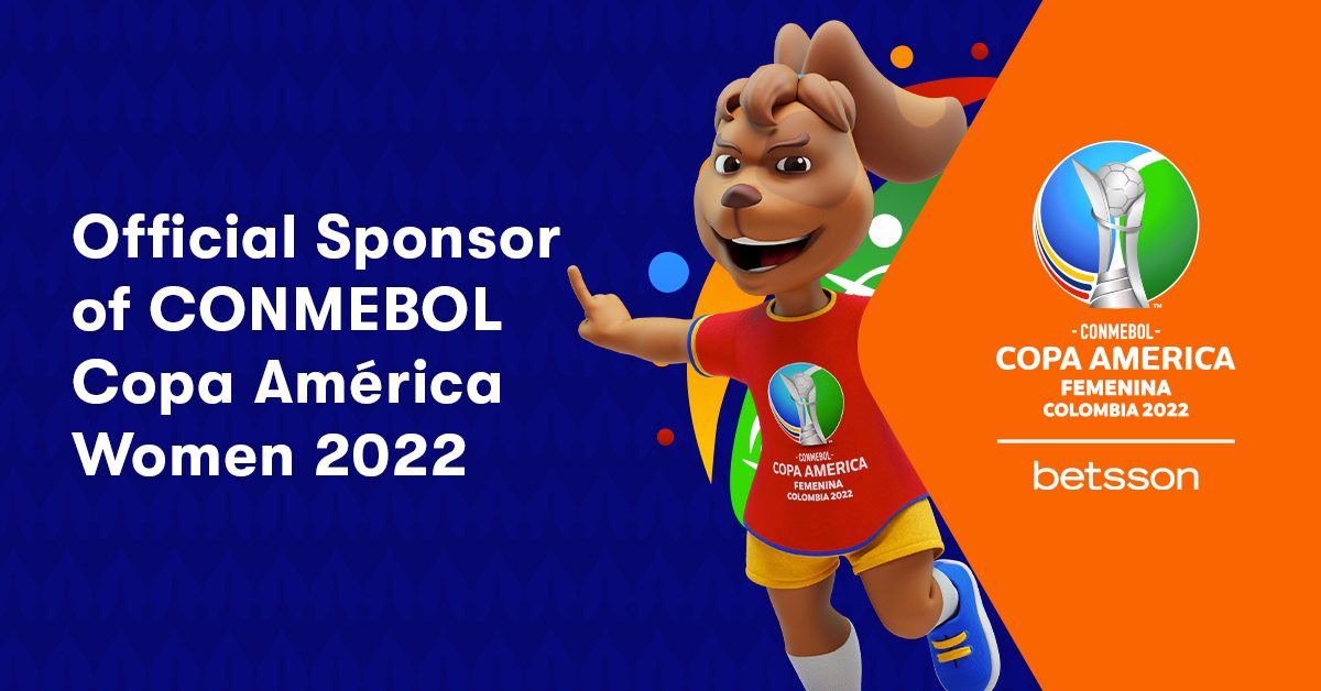 Betsson named as Exclusive Sportsbook Partner of CONMEBOL Copa América Femenina 2022