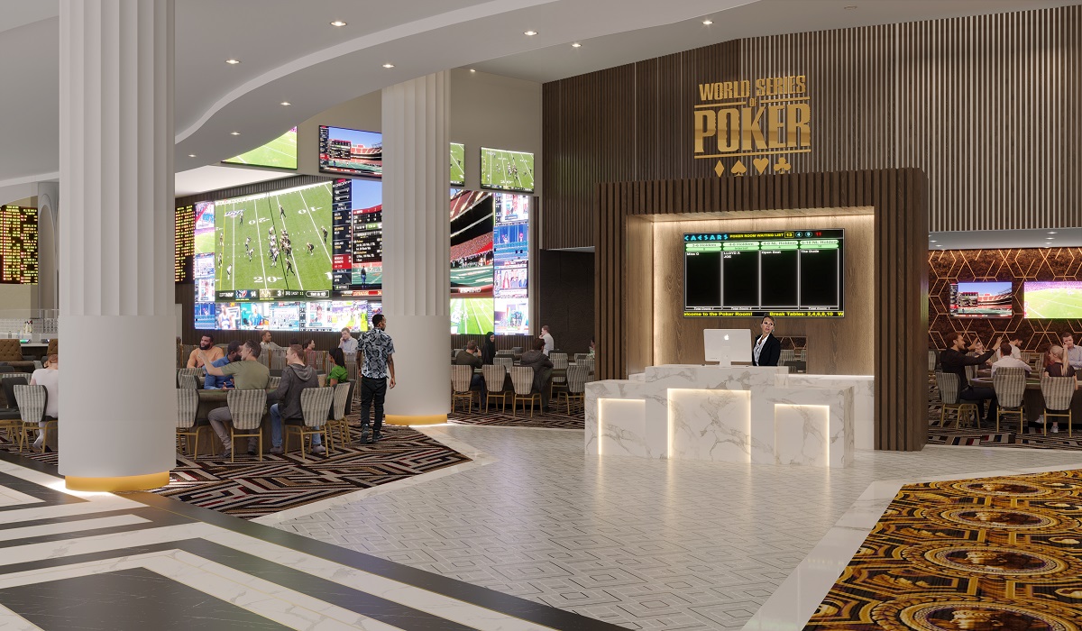 New Caesars Sportsbook and World Series of Poker Room Scheduled to Open at Harrah’s New Orleans this Fall