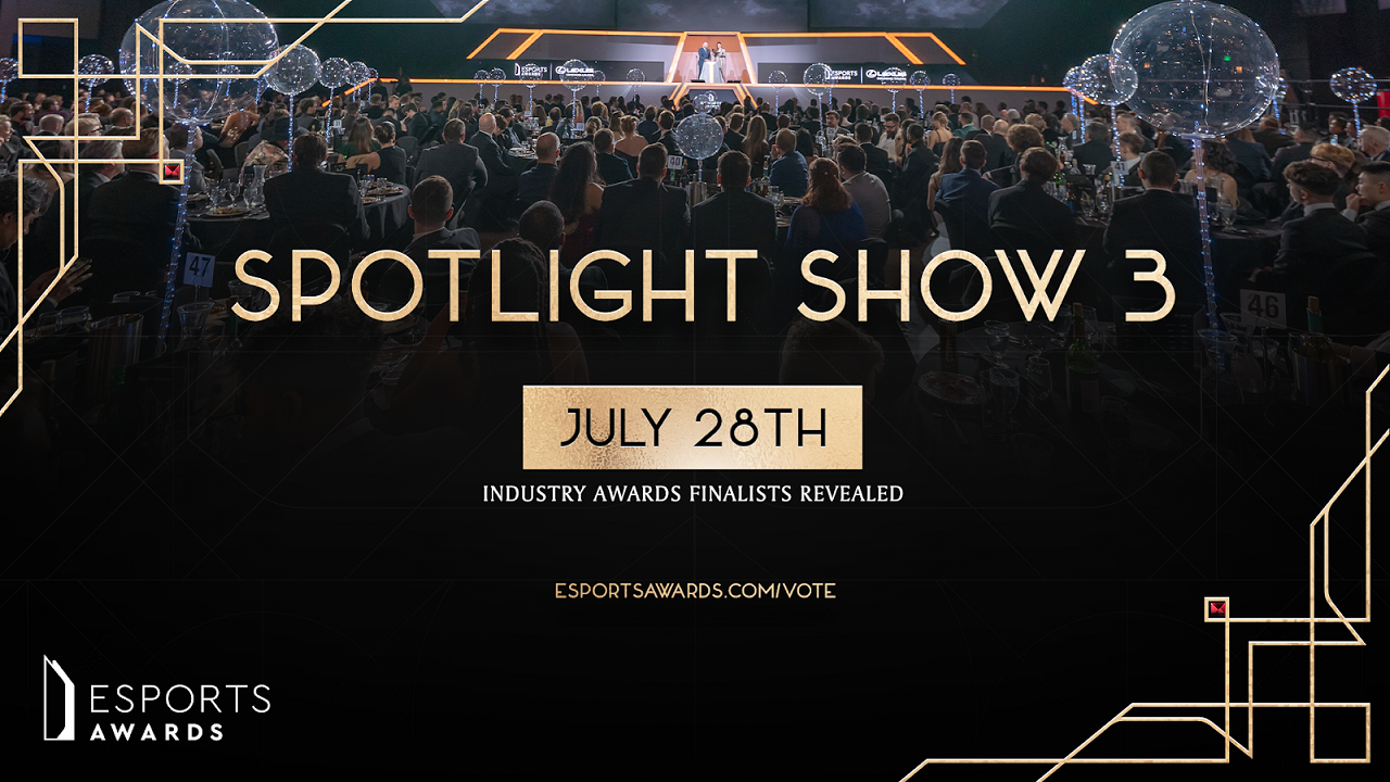 THE ESPORTS AWARDS REVEALS FINALISTS FOR THE INDUSTRY AWARDS