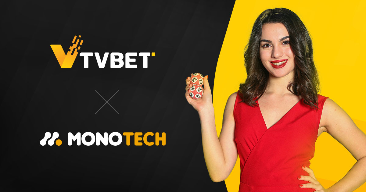 TVBET to launch its live games with Monotech